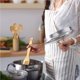thumbnail image 5 of Utensilios De Cocina Juego De Utensilios De Cocina De Bambú Con Soporte seitruly HA022379-00, 5 of 6