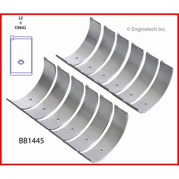 Enginetech BB1445.25 Engine Full Connecting Rod Bearing Set