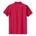 thumbnail image 6 of Yellow Rooster Women's Heavyweight Cotton Pique Female Polo Shirt Red XL, 6 of 6