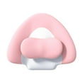 thumbnail image 1 of Almohada de apoyo lumbar, cómoda, ajustable, deslizable, portátil, para la cintura y la espalda. Rosa, 1 of 9