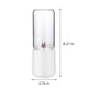 thumbnail image 3 of Exprimidor portátil recargable por USB | Vaso de vidrio de 400 ml con 6 cuchillas de acero inoxidable | Mini licuadora personal para batidos y zumos | Para uso doméstico y de viaje, 3 of 6