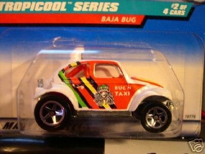 white baja bug