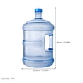 thumbnail image 3 of Cubo de camping PC Clearwater de 15 litros, sencillo y duradero, para agua de manantial, ideal para exteriores (azul celeste)., 3 of 7