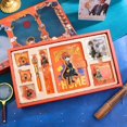 thumbnail image 1 of 2025 Serie Harry Potter Malfoy Juegos de papelería Manuales Notas Reglas Notas adhesivas Bolígrafos Minicuadernos para estudiantes Cajas de regalo, 1 of 5