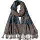 thumbnail image 2 of Pashmina Silk Scarf Shawl | Becolored Pashmina Silk | Jacquard Scarf Pashmina - Pashmina, 2 of 5