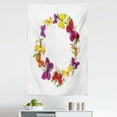 thumbnail image 1 of Colorful Tapestry, Butterfly Corolla with Herbs Nature Protection from Fear Morph Path Image, Fabric Wall Hanging Decor for Bedroom Living Room Dorm, 5 Sizes, Multicolor, by Ambesonne, 1 of 1