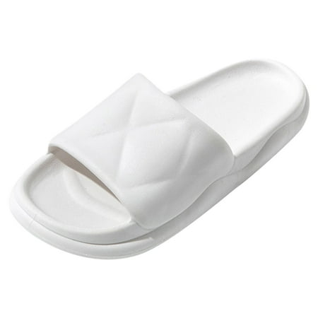

GWAABD Slip On Slippers for Men Slippers Fashion Versatile Indoor And Outdoor Universal Slippers Flat Comfortable Soft Slippers