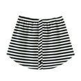 thumbnail image 3 of LYXSSBYX Women High Waist Skirts Dresses Hot Sale Clearance Layered Tiered Sheer Stripe Printing Extender Half Slip Plus Size Skirt, 3 of 9