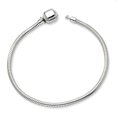 thumbnail image 1 of Sterling Silver Reflections Hinged Clasp Bead Bracelet 8.5 Inch "Bracelets, 1 of 1