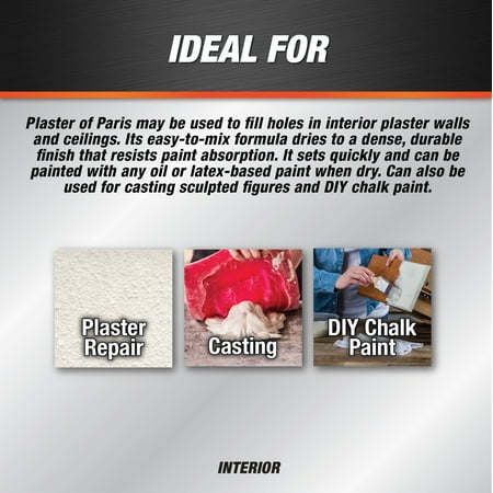 DAP Plaster of Paris White 4 lb Box Dry Mix Wall Repair