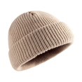 thumbnail image 2 of Qarigey Gorro de punto grueso para invierno, deportes al aire libre, Camping, viajes, ciclismo, gorro informal, accesorios para la cabeza para Sombreros Amarillo, 2 of 6