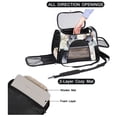 thumbnail image 2 of Animal Fabric Pet Bag with 900D Oxford Cloth Base and Nylon Webbing - Large Size 17x10x11.8 in - Ideal for Travel and Outdoor Activities, 2 of 7