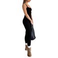 thumbnail image 4 of Sunloudy Combinaison Débardeur pour Femmes, Sans Manches, Col Carré, Couleur Unie, Extensible, 4 of 6