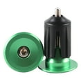 thumbnail image 1 of Splihome Mountain Bike Lock Handlebar Plug Color Aluminum Alloy Bicycle Handlebar Plug green, 1 of 8