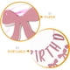 thumbnail image 3 of Pancarta de feliz cumpleaños con lazo rosa, decoración para fiestas de cumpleaños de mujer, 3 of 7
