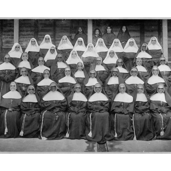 Print: Sisters Of The Holy Family, New Orleans, La., circa 1899