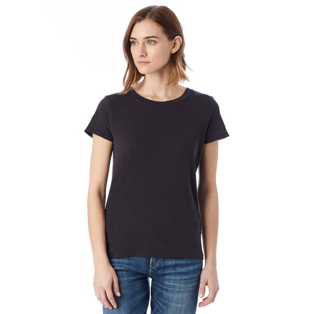 Camiseta vintage desgastada teñida en prenda de mujer SMK GRY REACTIVE L Alternativa 04860C1