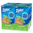 thumbnail image 1 of Ziploc Brand Sandwich Bags, 150-count, 4-pack, 1 of 1