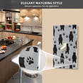 thumbnail image 5 of Yayeee Blank Wall Plate Cover 1-Gang 4.5"x2.7" Home Unused Decorative Outlet, Cartoon Bear Paws Pattern, 5 of 7