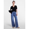 thumbnail image 2 of Scenario Women's Wide Leg Jeans, Sizes 0-20, 2 of 6