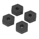 thumbnail image 1 of Adaptador de Tuerca de Cubo de RC, 4 piezas piezas de actualización de pláshico livianas rc hex para 1/14 vehículo fuela de la Carretera, 1 of 7