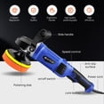 thumbnail image 3 of Dayplus 3000W Dual Action Car Polisher Buffer Random Orbital Polishing Machine 5" 6" 7" Pad Mop, 3 of 10