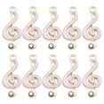 thumbnail image 1 of 10 pcs DIY Music Notes Charms Jewelry Making Musical Notes Charms Metal Music Symbol Charms, 1 of 9