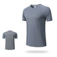 thumbnail image 4 of Men's Dry Fit T Shirts Short Sleeve Crewneck Tops Breathable Cooling Comfort Casual Tee for Gym Workout Summer Everyday Shits, 4 of 9