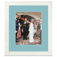 thumbnail image 2 of ArtToFrames 12x14" Matted Picture Frame with 8x10" Single Mat Photo Opening Framed in 1.25" Off White Wash on Ash and 2" French Blue Mat (FWM-4098-12x14), 2 of 8