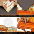 thumbnail image 3 of 2Piece Anti Fatigue Kitchen Mat Seasonal Fall Holiday Party Vintage Farmhouse Kitchen Rug Runner Set for Home Office Non Slip Waterproof Heavy Duty Comfort Standing Mats(Thankful), 3 of 6