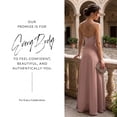 thumbnail image 4 of David’s Bridal, The Edit by DB Studio Women's Formal Empire Waist Ball Gown, Full Length, Satin, 4 of 7