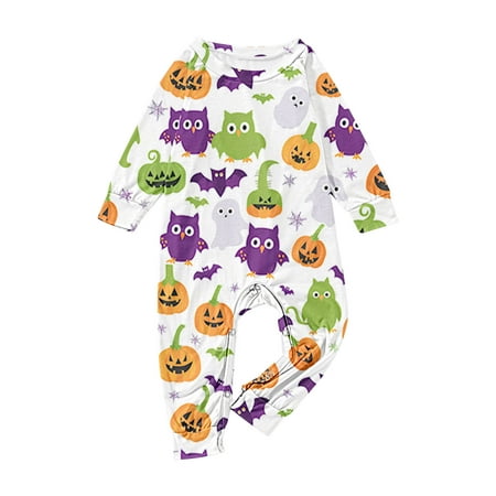 

NT-Einnly Family Matching Halloween Pajamas Sets Long Sleeve Tops and Pants Halloween Pajamas Cotton Funny Hooded Zipper PJs Loungewear Family Halloween Pajamas Holiday PJs for Women/Men/Kids/Babies