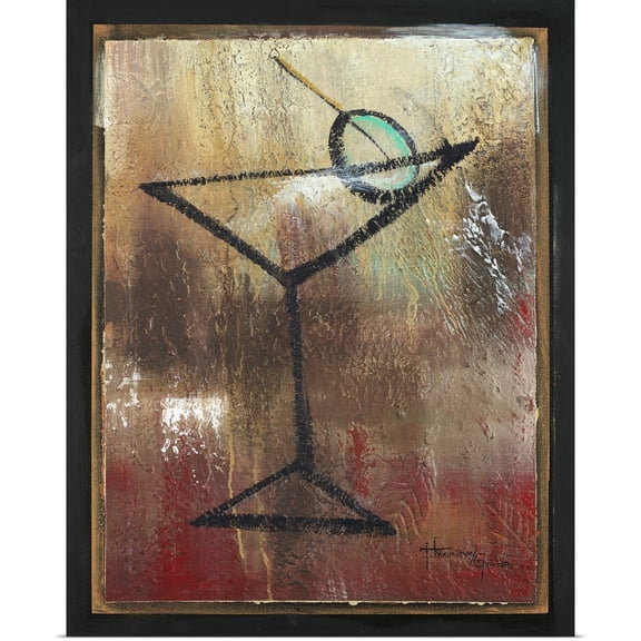 Great BIG Canvas | Rolled Poster Print entitled S.O.S. Club II