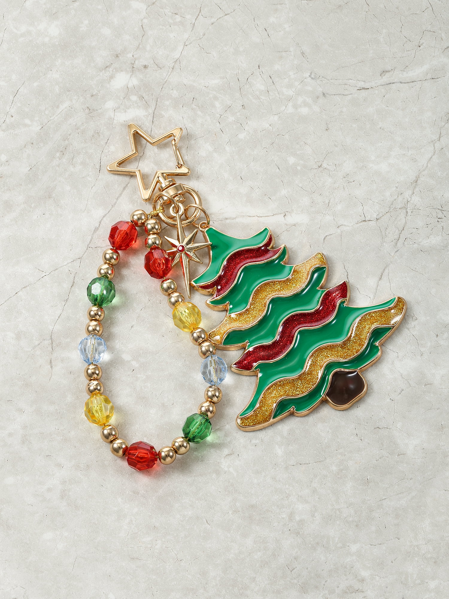 Holiday Time Christmas Tree Bag Charm, 1 Piece