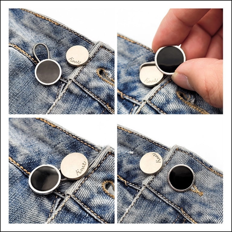 dress shirt button extender walmart Monebena 6 Pack Button Extender for Shirts Men Collar Extender Neck  Extenders 1/2” Size Expansion for Dress Shirt Suits Pants, Black