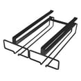 thumbnail image 4 of Estante para copas de vino Sunnimix debajo del gabinete colgador de Barra de metal negro, 4 of 7