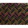 thumbnail image 4 of oneOone Georgette Viscose Fabric Herringbone Geometric Print Fabric BTY 42 Inch Wide, 4 of 4