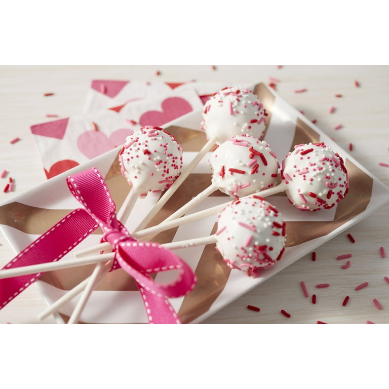 Wilton 12” x Plastic Scalloped 2-Tier Party Cake Stand, White