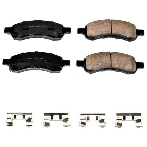 Front Brake Pad Set - Compatible with 2006 - 2009 Chevy Trailblazer 2007 2008