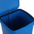 thumbnail image 3 of HIAKDOFT Recycling Bin Plastic Waste Management Blue 1Set For Living Room, 3 of 6
