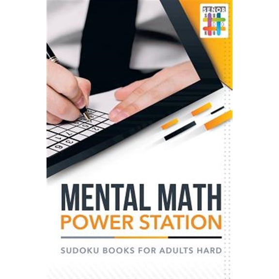 Pre-Owned Mental Math Power Station Sudoku Books for Adults Hard (Paperback)