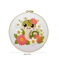 thumbnail image 3 of Embroidery Diy Novice Teaching Materials Package Needle And Thread Set Embroidery Stitch Practice Kit Non-finished Picture Need Hand, 3 of 9