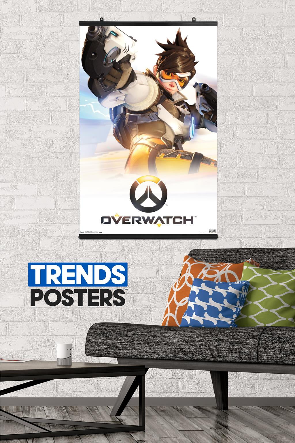 Overwatch - Key Art Premium Poster and Poster Clip Bundle