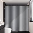 thumbnail image 1 of Cortina de ducha magnética plegable cortina de baño impermeable moderna para el baño, 1 of 9