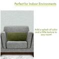thumbnail image 4 of Majestic Home Goods Decorative Villa Fern Round Bolster Pillow, 4 of 6