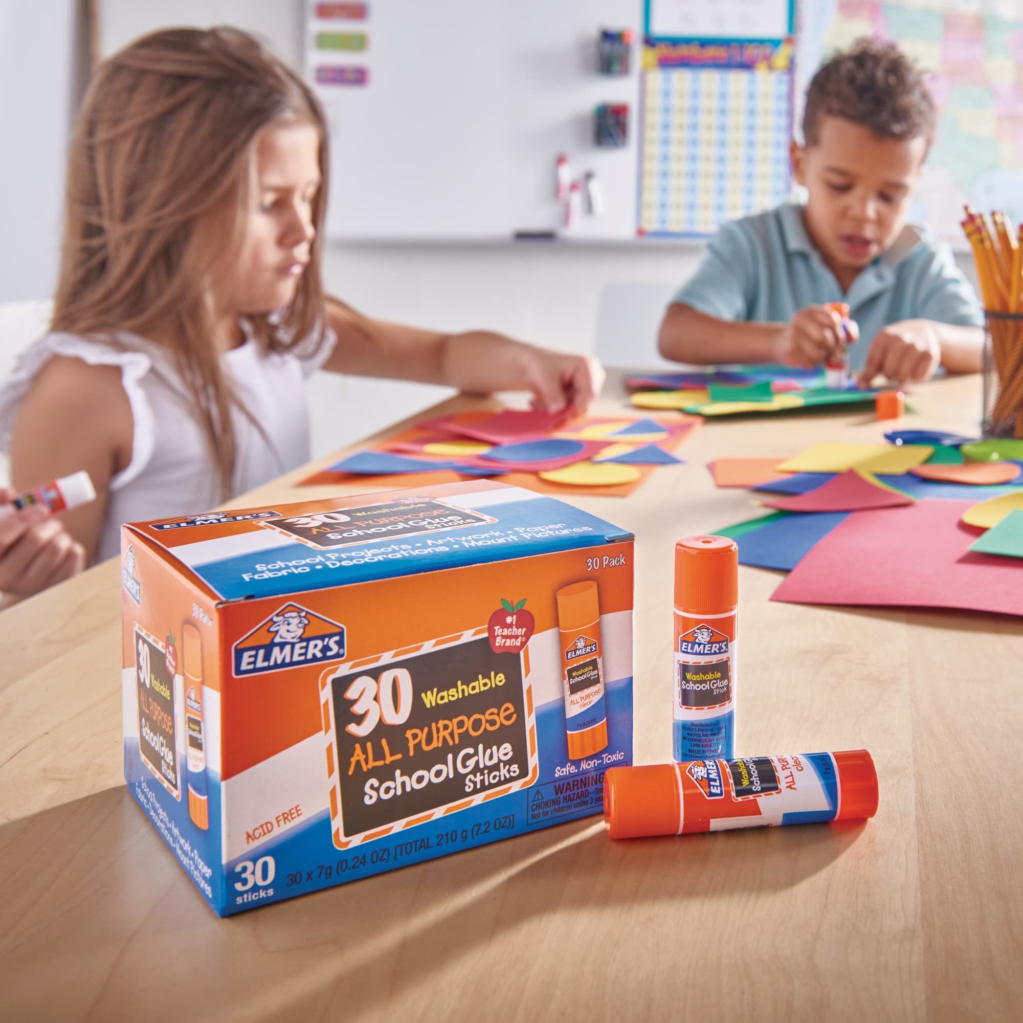 Elmer's Glue Stick Classroom Pack, 30 Count photo 5