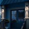 thumbnail image 7 of Kichler 59022Ds Barras 12" Tall Outdoor Wall Sconce - Black, 7 of 7