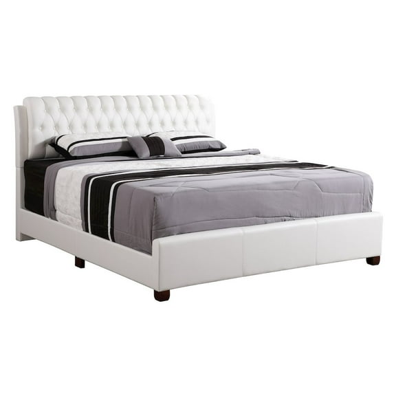 Glory Furniture Marilla King Bed in White Color
