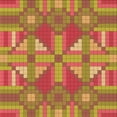 thumbnail image 1 of Ahgly Company Tapis d'Intérieur Lavables à la Machine, Carrés de Pamplemousse de Transition, Carrés de 5', 1 of 7