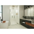 thumbnail image 2 of DreamLine Ascend 56 1/2-57 1/2 in. W x 72 in. H Frameless Pivot Shower Door in Brushed Nickel, 2 of 6